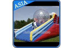 China Inflatable Human Hamster Glass Roller Zorb Ball For Ramp Zorbing supplier