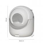 WiFi Enabled Smart Cat Litter Box With Odor Control Remote Monitoring And Notifications for sale