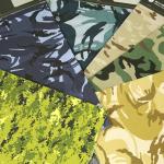 Camouflage Ripstop Fabric 100-350gsm With Excellent Abrasion Resistance for sale