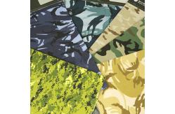 China Camouflage Ripstop Fabric 100-350gsm With Excellent Abrasion Resistance supplier
