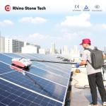Dual Roller Solar Panel Roller Brush  solar cleaning equipment 3.6 meters