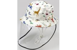 China Anti Virus PPE Face Mask Fisherman Bucket Protective Cap With Removeable TPU supplier