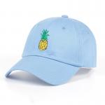 Custom New Style 6 Panel Unstructured Curved Embroidery Dad Hat Sports Cap