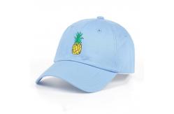 China Custom New Style 6 Panel Unstructured Curved Embroidery Dad Hat Sports Cap supplier
