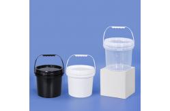 China Professional 5L Food Grade PP Storage Container with Lid and Plastic Handle supplier