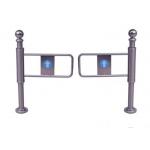 Mechanical Hand Push Electronic Turnstiles Single Direction Entrance Security Gates