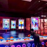 Customized Luxury Indoor Adult Street Basketball Machine Led Screen for sale