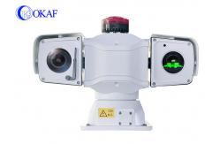 China Dual spectrum Day and Night Vehicle Mounted Thermal PTZ Camera With Siren supplier