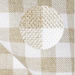 Checkered Fashion Fabric Swatches CA32s 151gsm Cotton Acrylic Blend Material for sale