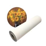 Large Format Polyester Canvas Rolls Blank Canvas Matte For Inkjet Printing