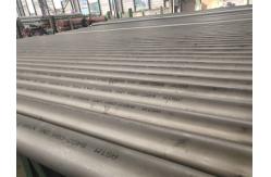 China ASTM B514 Incoloy 800H Nickel Alloy Welded Pipe Pickling Surface Hydrocarbon Cracking supplier