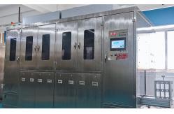 China Stable 18KW Plastic Box Washing Machine Multi Function With Spray supplier