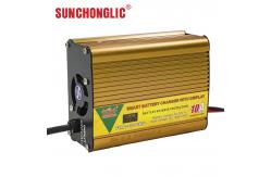 China Intelligent AGM GEL Battery Charger with LED Display Low Voltage Protection and Three-Step Charging for Lead Acid Batteries supplier