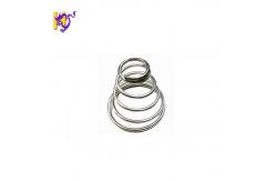 China Industrial Nickel Plated Wire Helical Coil Spring Conical Compression supplier