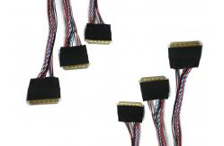 China IATF 4K HD Display I-PEX20454-40P LVDS Cable supplier