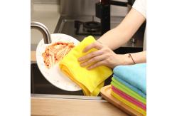 China Microfiber Dish Towels Soft Super Absorbent and Lint Free Kitchen cleaning Cloths supplier