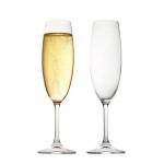 170ml Classy Flutes Clear Crystal Wine Champagne Glass For Party for sale