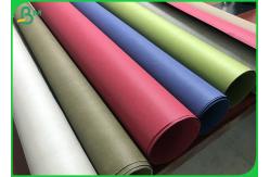 China Biodegradable Washable Paper Multi Coloured 0.55mm Washed Paper For Plant Bag supplier