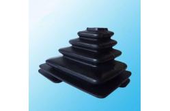 China Tapered Molded Custom 70 Shore A Silicone Rubber Bellows supplier