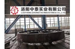 China Mill Girth Gear Cast Iron Custom Large Diameter Ring Gear Rotary supplier