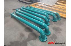 China Vertical 3 Nozzle Carbon Steel API Rotation Mud Gun For Well Drilling supplier
