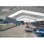 Fire Resistant Warehouse Industrial Storage Tents With PVC Fabric Covers for sale