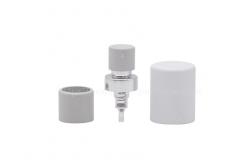 China Crimp Perfume Sprayer Pump With White Actuator Cosmetic Aluminum With Collar supplier