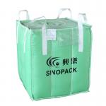 Flexible intermediate bulk container 1.5 ton big baffle bag for soybeans / seeds for sale