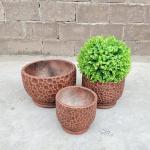 Foshan Factory Direct Price New Design Rough flower pots for indoor and outdoor Decoration for sale