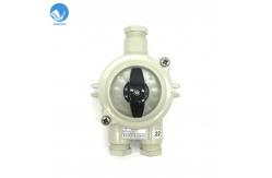 China IP56 Functional Nylon Switch Socket HS302 Waterproof Connector supplier