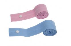 China M2208A Disposable CTG belt with buttonhole for fetal monitor pink supplier