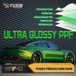 China 7.5mil High Glossy Satin Black Clear Color PPF TPU Paint Protection Film Wrap Vinyl Film for sale