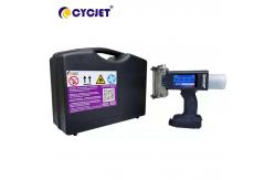 China Large Character Fonts Handheld Inkjet Printer 4 Lines 32 Dot Matrix supplier