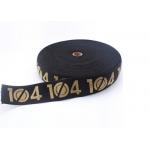 Eco - Friendly Jacquard Elastic Band Polyester Webbing Tape For Luggage for sale