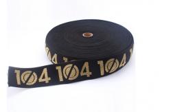 China Eco - Friendly Jacquard Elastic Band Polyester Webbing Tape For Luggage supplier
