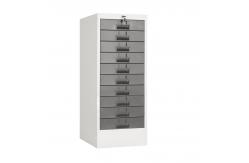 China RAL Color Assembled Small 10 Drawer Filing Cabinet supplier