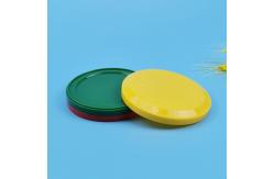 China Custom Transparent Plastic Beer Can Lid 49mm Diameter Soda Can Cover supplier