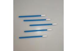 China Short PP Stick Micro Polyester Cleaning Swab 100pcs/Bag For Cleanroom supplier
