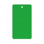 Plastic Blank Tag PVC Recycle Corful Rectangle Die Cutting Hang Tag for sale
