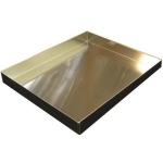 Rk Bakeware China Foodservice Baking Oven Pan 406mm X 380mm X 50mm Aluminum Lamington Baking Trays for sale