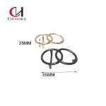 Multipurpose Round Plate Belt Buckles Erosion Resistant Practical
