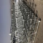 20m Antenna Telecommunication Guyed Lattice Tower for sale