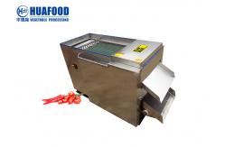 China Red Dry Chili Processing hot Pepper Slicer Cutter Pepper Cutting Machine supplier