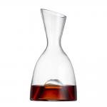 Porron Clear Glass Wine Decanter Pourer For Restaurant for sale