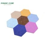 Plain Rectangle Polyester Fiber Acoustic Panel With Straight Edge