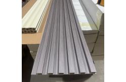 China Wood Plastic Composite Cladding Fluted Wall Board WPC Interior Wall Panel supplier