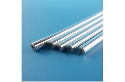 China External Silver Plated Circular Quartz Capillary Tube Customizable supplier