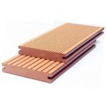 Teakwood Plastic Composite WPC Decking Panel Outdoor Floor Custom for sale