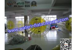 China Popular Inflatable Roller Ball With Water Games , Inflatable Fun Roller supplier