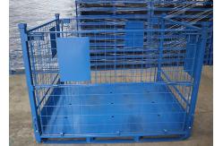 China Large Foldable Collapsible Stillage Pallet Mesh Cage 1480x1130 supplier
